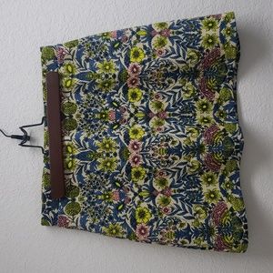 H&M Floral Skater Skirt EUC